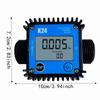 Plastic External Thread K24 Turbine Flow Meter High Precision Flowmeter  Urea Measuring
