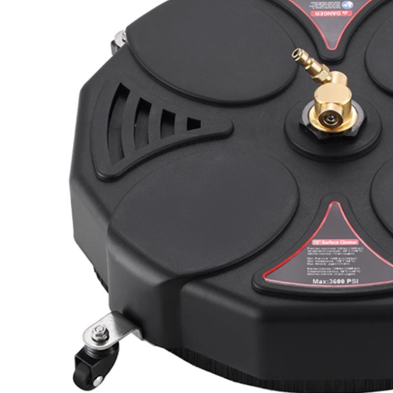 Professional Grades 13Inch Power Washer Surfaces Cleaner 3600PSI Capacity With Sand Resistant Nozzle System