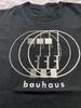 Bauhaus Classic Logo Reprint Short Sleeve Black T Shirt Unisex T-Shirt