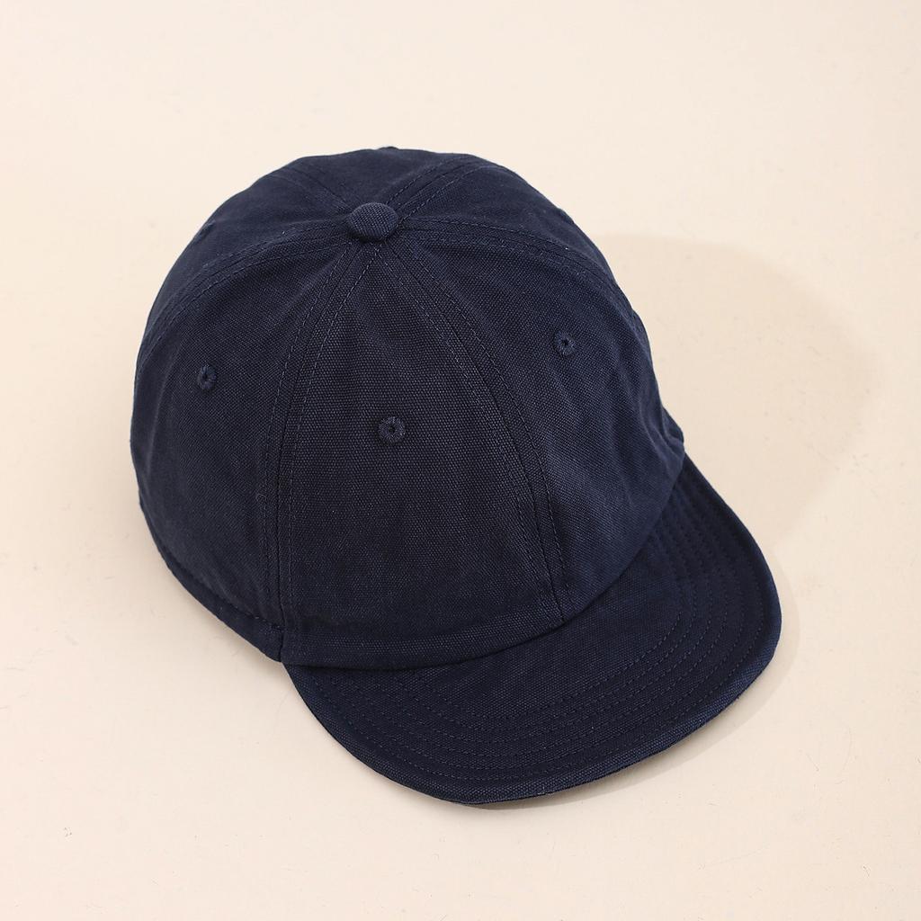 Simple Solid-color Embroidered Spike Baseball Cap, Artistic and Youthful Soft-top Baseball Cap, Suitable for Daily Commuting.