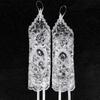 Top Hot Bride Wedding Fashionable Short Gloves Beads Rhinestone Fingerless Gloves Lace