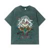 275 GSM Washed T-shirts 100% Cotton My Hero Academia V9 Shigaraki Print Unisex Heavy Cotton T Shirt