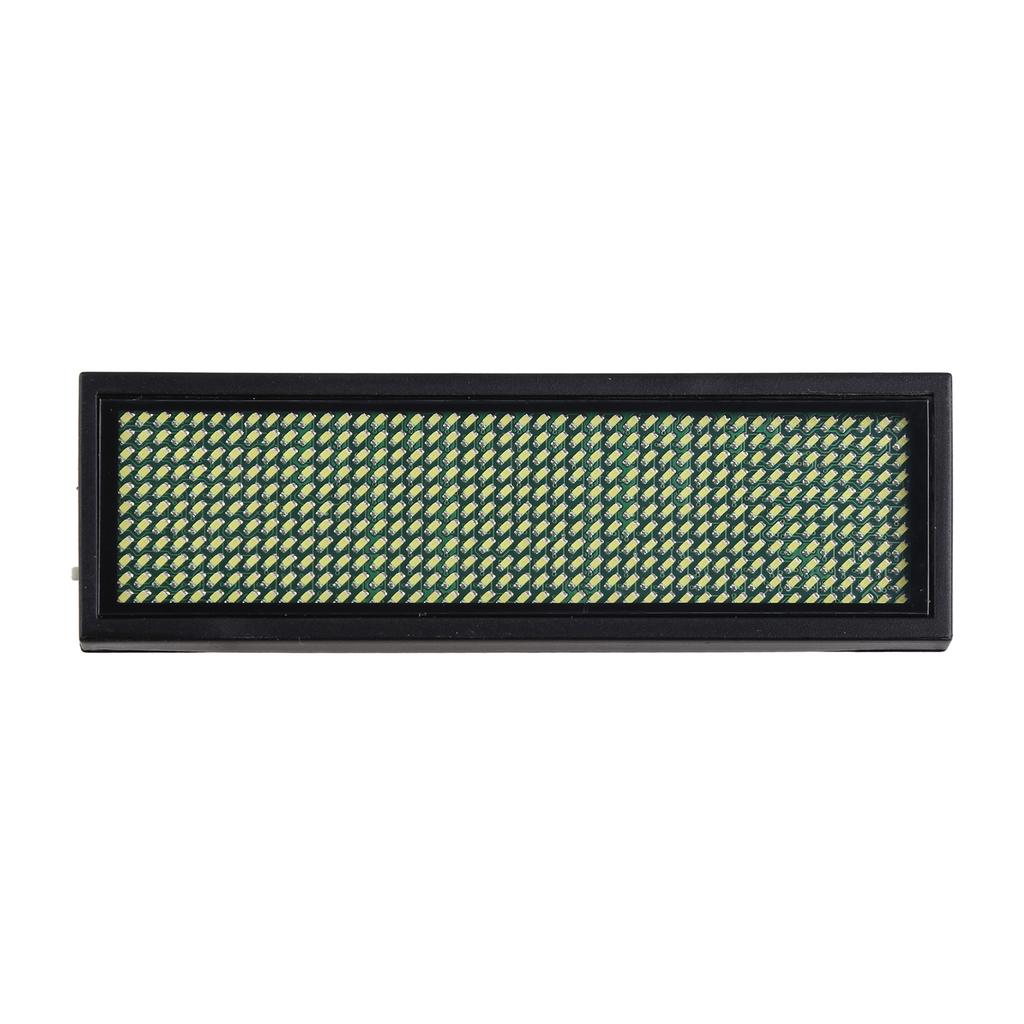 LED Name Tag for Business Rechargeable LED Card Screen for Bar Hotel Party Supermarket School and Restaurant 4 Colors