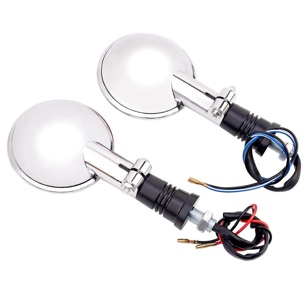 AHL Motorcycle Turn Left and Right for Yamaha Virago and Road Royal Star Signals, 12V, Set, XV250, XV400, XV535, XV550, XV700, XV750, XV920, XV1000,