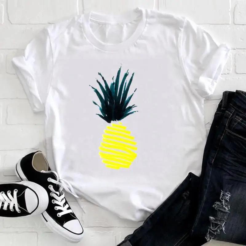 Flowers Instagram Explosion in Europe and The United States Clothing Top Shortsleeved Tshirt Oversized T Shirt Tops