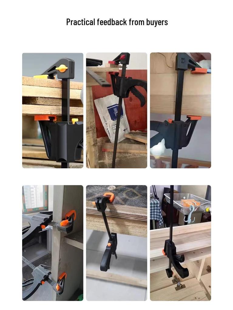Right Angle Quick-Fix Woodworking Clamp Collection