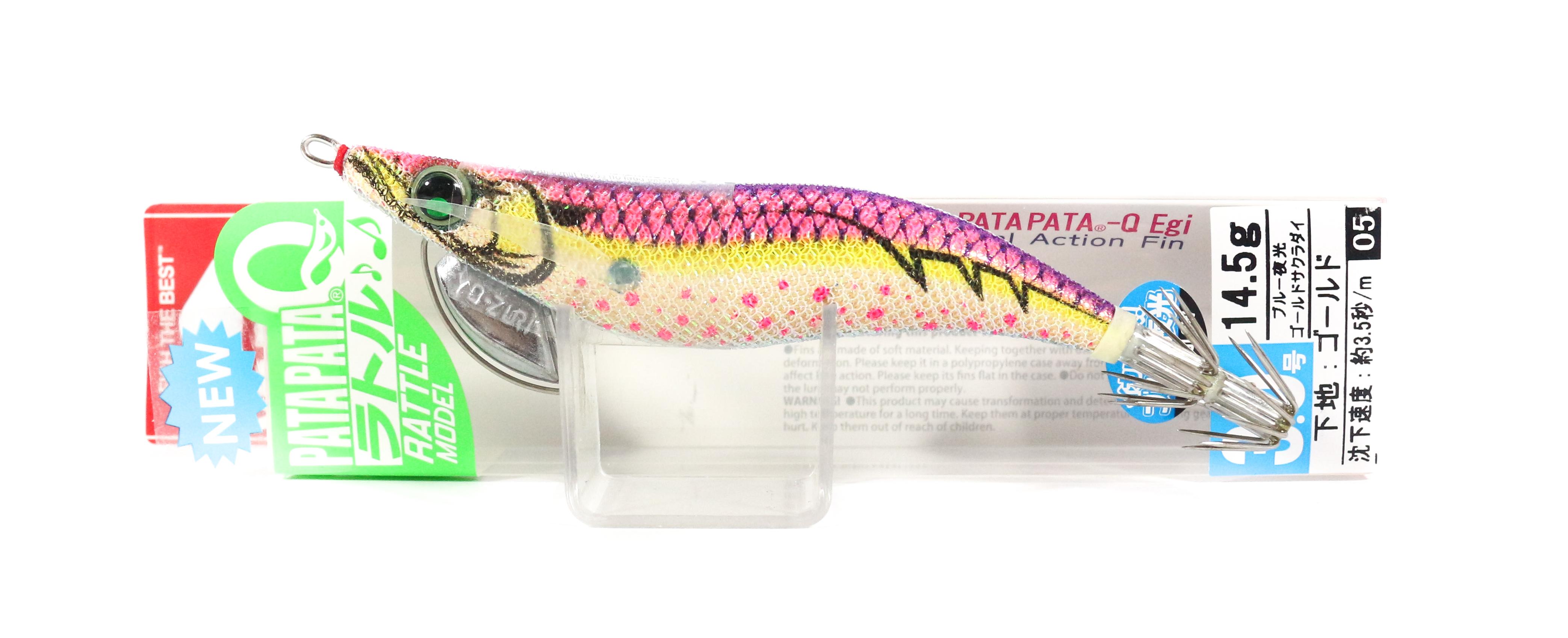 

Yo Zuri Egi Pata Pata Q Rattle Squid Jig Тонущая приманка 3.0 A1724-BLGS (5296)