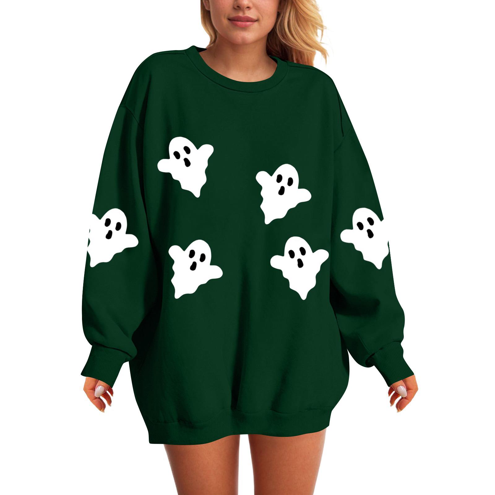 

Женская модная повседневная толстовка с капюшоном и длинными рукавами с принтом L