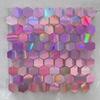 Fashion Glitter Sequin Backdrop Hexagon Silver Gold Photo Backdrop PET Sequin Panel Wall Decor Shower