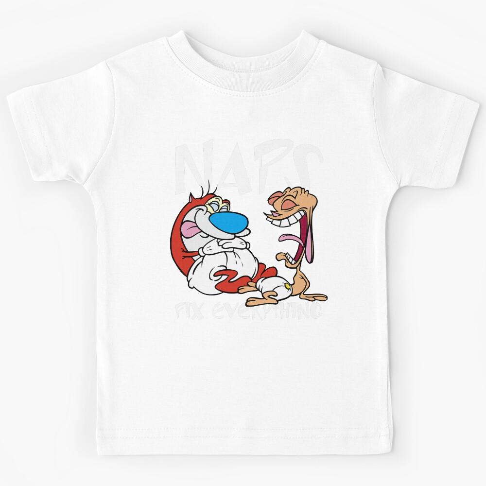 Cartoon Retro 90s Cute Funny Character Vintage Animal Kids T-Shirt 130