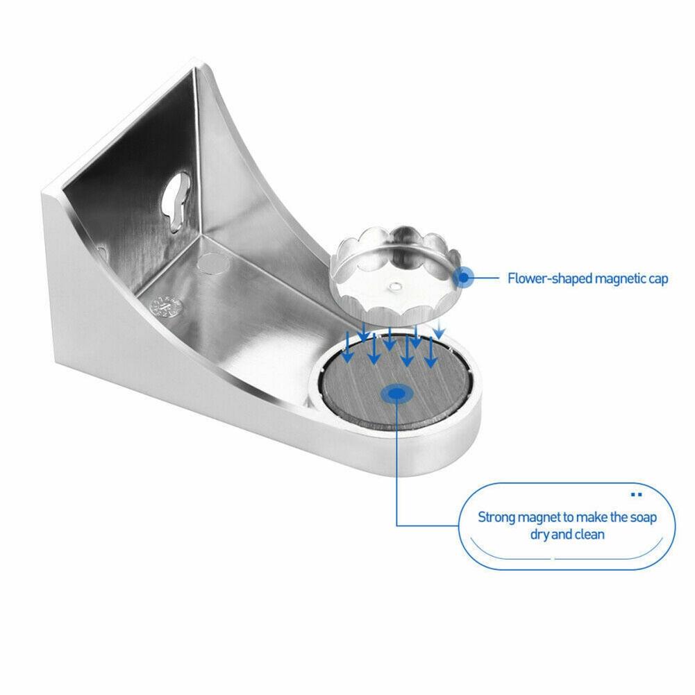 Use Air Dry Soap Holder Wet Bathroom Easy Installation