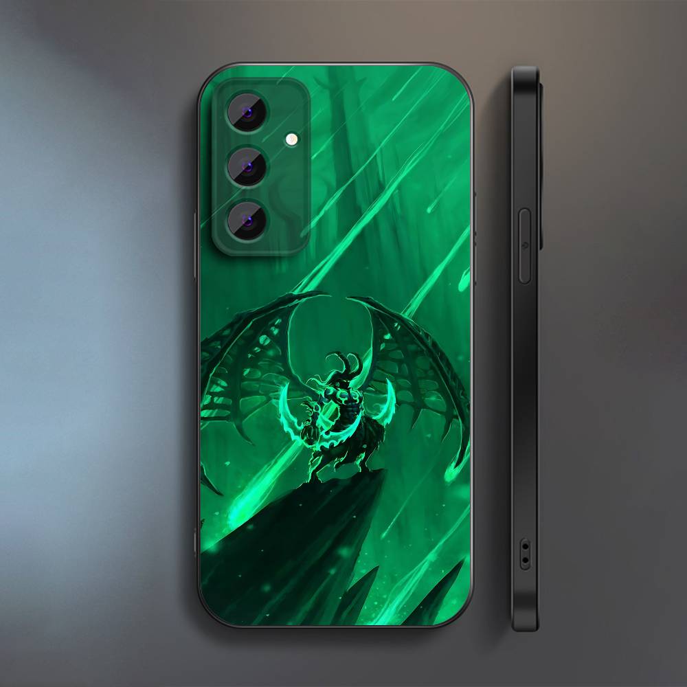 W-World of W-Warcraft Phone Case For Samsung S26,S24,S22,S25,S23,S30,S21,Ultra,Plus,5G ,Fe,Lite Shockproof Cover