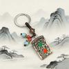 Chinese Alloy Tianshi Nafu Keychain Pendant Decorative Metal Accessories Pendant Bag Hanging Gift