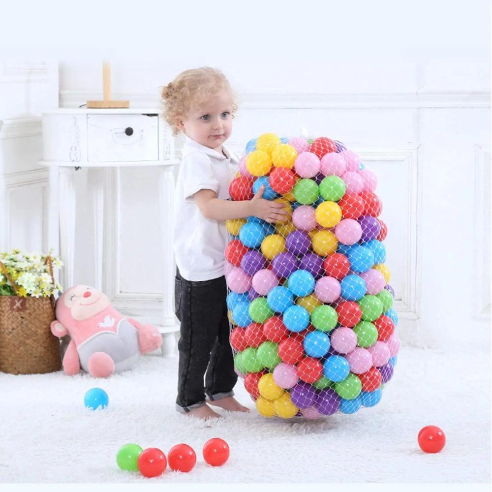50 pezzi palline di plastica per bambini piscina d'acqua oceano giochi con palline per bambini piscina piscina gioco casa all'aperto sport tende con palline giocattoli per bambini