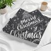 Set Biancheria da Letto di Natale Copripiumino con Stampa Albero di Natale Fiocco di Neve Tema Semplice e Accogliente Contiene 1 Copripiumino