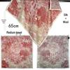 Rainforest Fubao Double-Sided Mulberry Silk Wool Scarf - Autumn/Winter Square Shawl