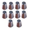 10x Russian Piping Tips Set Kitchen Gadgets Flower Frosting for Cookies D