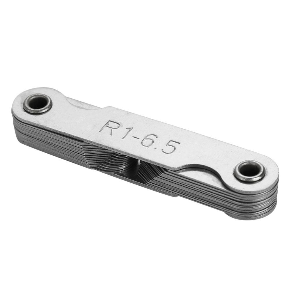 

R1-6.5MM Radius Fillet Gauge Stainless Steel Measuring Tool Stainless Steel Gauge Machinists