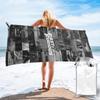 Fast And Furious Is History Of Legend Beach Towel Soft Microfiber Quick Dry Absorbent Quick Towels For Mountain Climbing