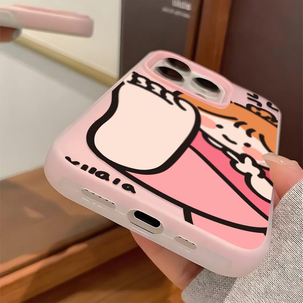 Bemalte Handyhülle für iPhone 15 11 13 14 für 15 16 Pro Max 12 13 16 Pro Niedlich Fasion Lustig Lanyard Handyhülle Neueste Top-Selling-Empfehlungen