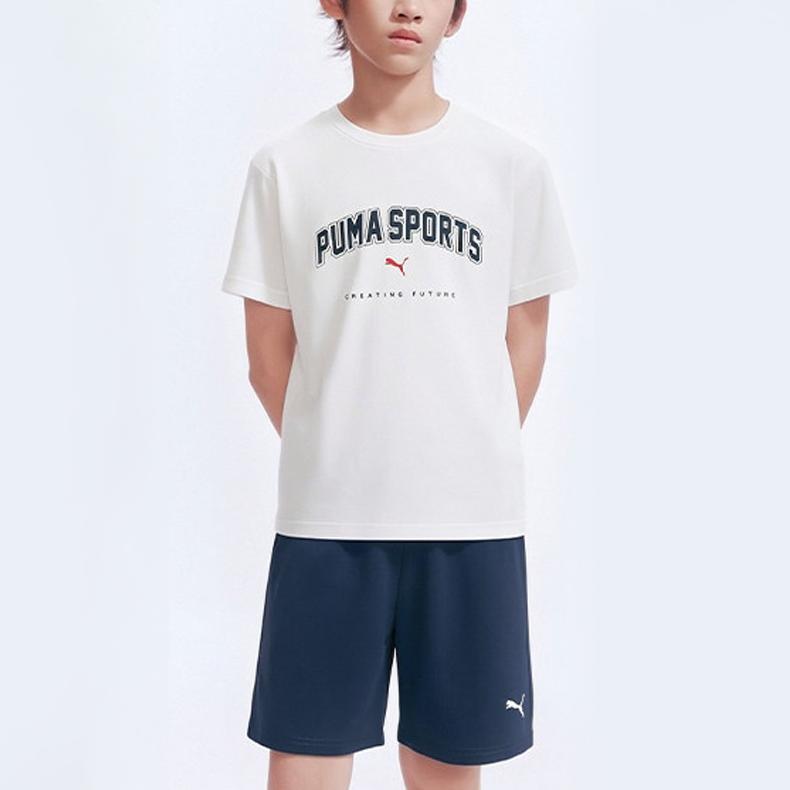 PUMA Kids Casual Sportswear Crew Neck Thin 353226119205-00318