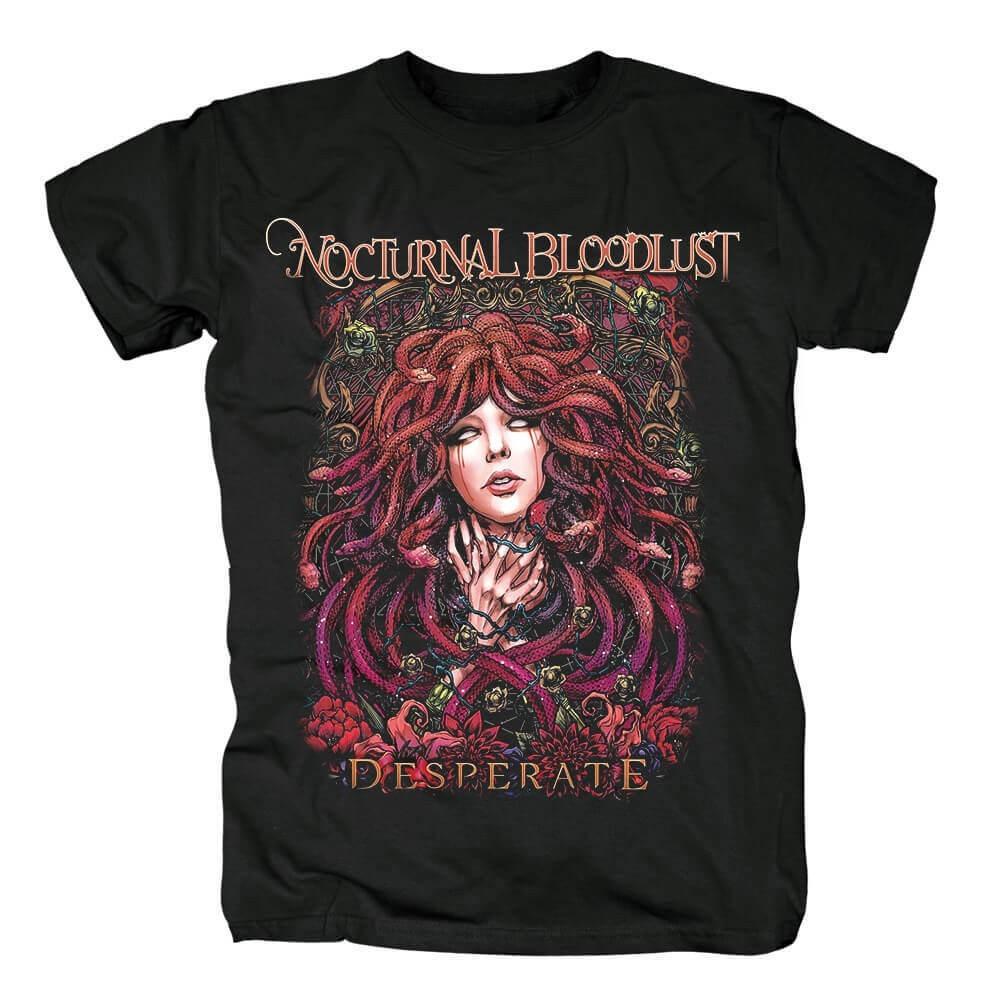 

NEW Nocturnal Bloodlust Band Album T Shirt Cotton Black All Size EN864 Unisex T-Shirt S