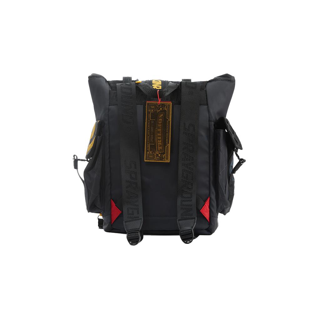 New SPRAYGROUND Polyester Backpack Large Unisex Gray W0835745