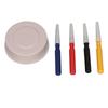 Watch Oiler Set Oil Cup 4pcs Oil Pen Different Tip Sizes Watch Repairing Accessory