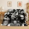 Moda Harry Styles Cantante Stella Coperta di Flanella Morbida Calda Coperta Plaid per Camera da Letto Soggiorno Letto Viaggio Campeggio Picnic Regalo