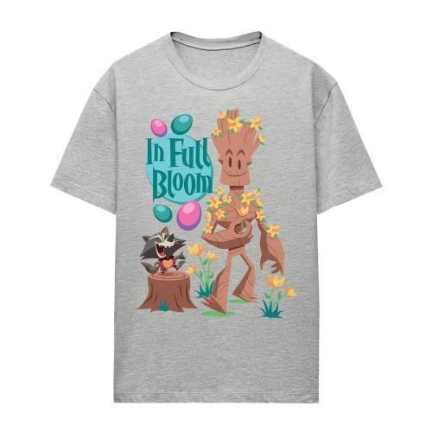 Guardians Of The Galaxy Womens_Ladies Bloom Heather T-Shirt XXXXL