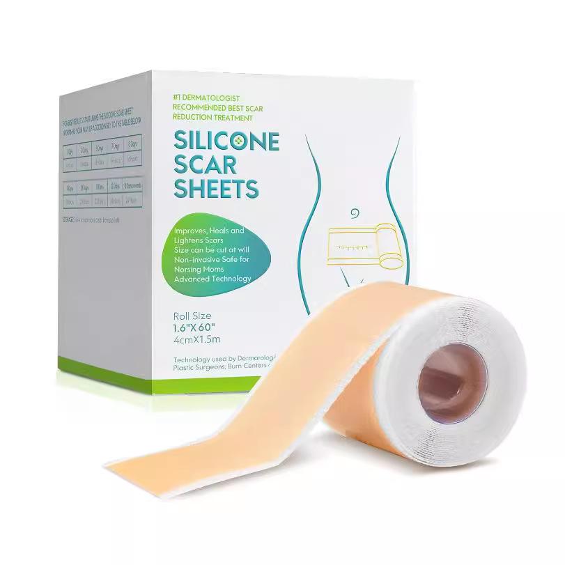Silicone Scar Tape: Reusable Silicone Gel Sheets and Tape Roll