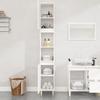 VidaXL Bathroom Cabinet White 30x30x190 Cm Engineered Wood 819788
