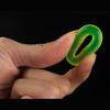 5pcs Fishing Rod Clip Luminous Silicone Rod Stopper O-ring Fishing Accessories