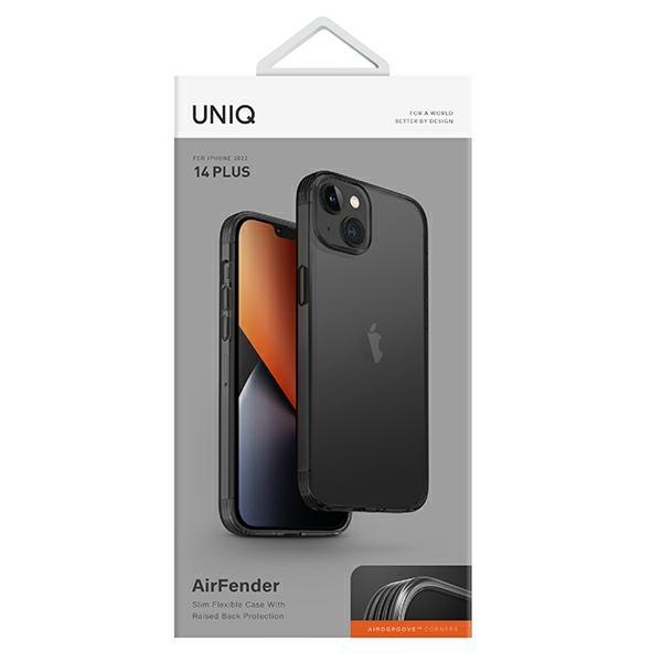 UNIQ Air Fender iPhone 14 Plus / 15Plus 6.7" case gray/smoked gray tinted