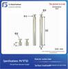 Acrylic Photo Frame with Adjustable Stainless Steel Stand