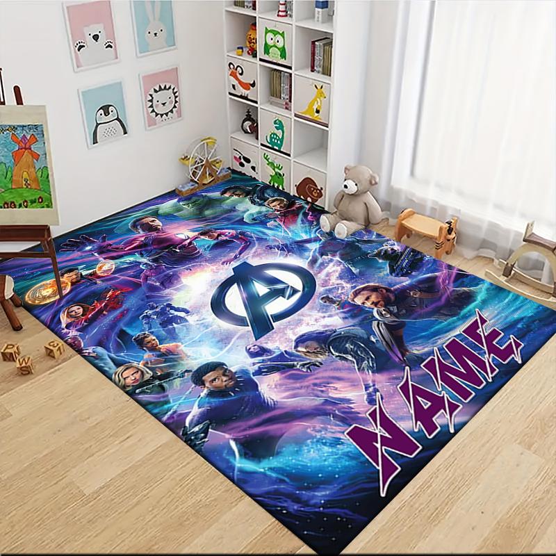 Custom Name "Spider-Man: Urban Legend" Carpet Rug Customizable Soft Washable Anti-Slip Home Living Room Sofa Mats Personalized Rug. 0909345