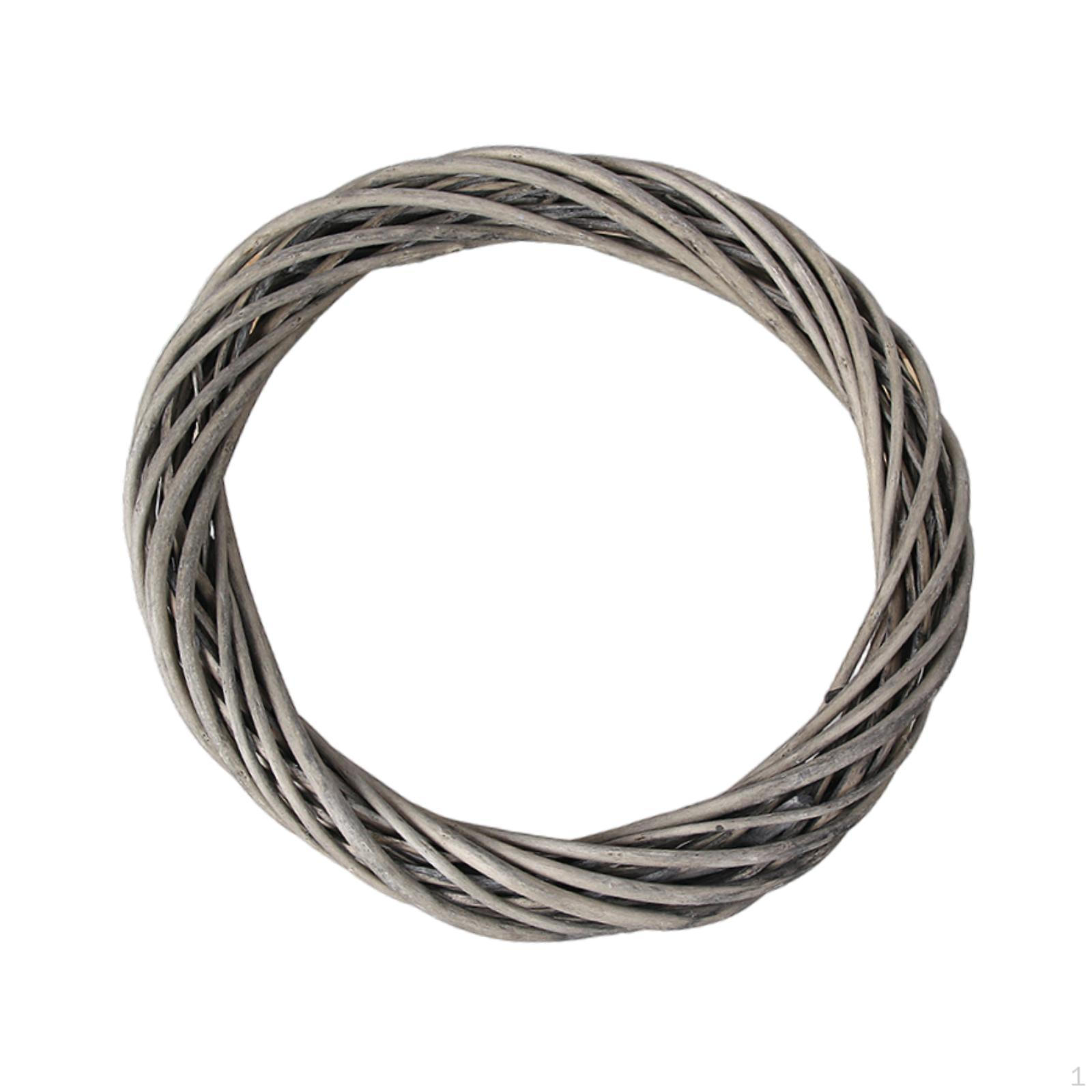 

Подвесной венок из ротанга своими руками, круглый, 12 дюймов, для входной двери, для помещений, для улицы, для фестивалей