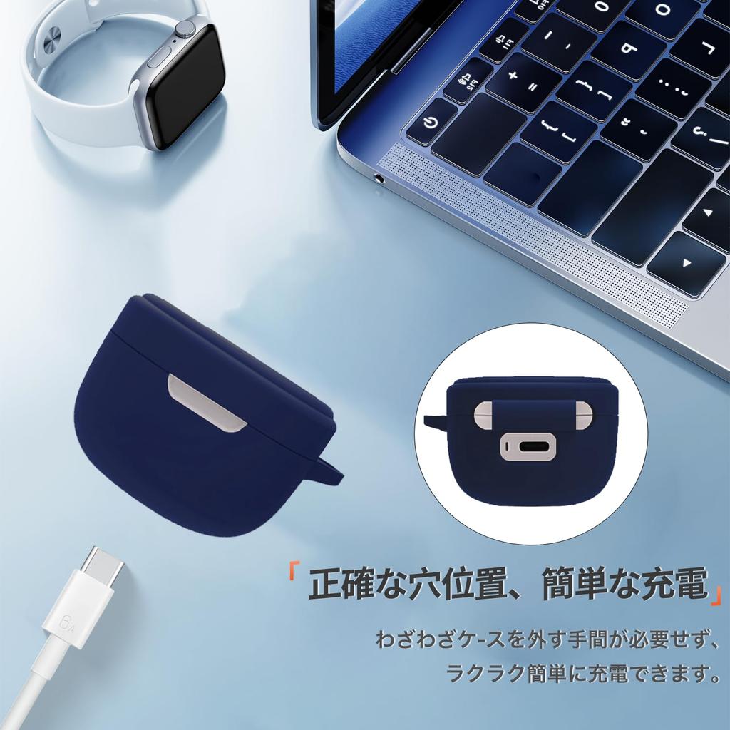 STB Compatible Case Protective Case Headphone Case KONXISA Silicone Material Easy To Wear Shockproof Waterproof Dustproof Washable Carabiner Included