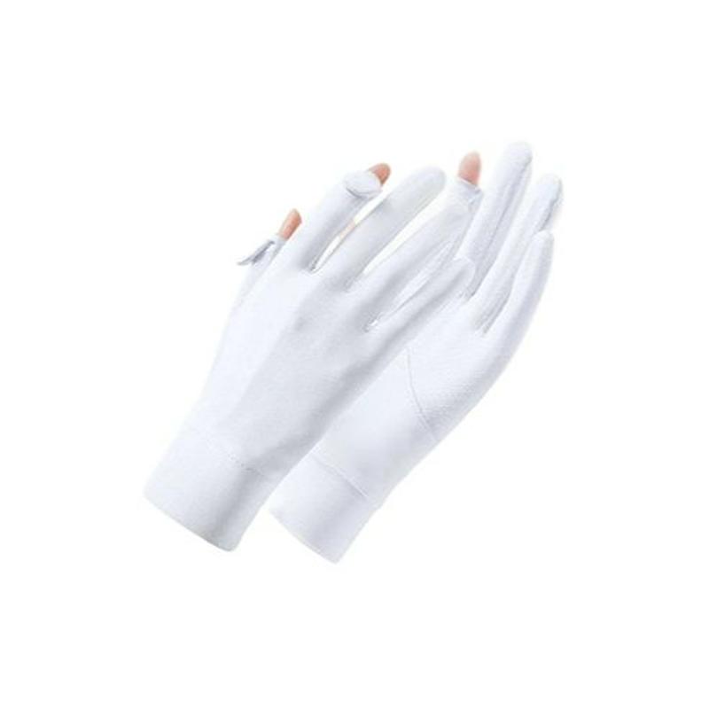 Prodyšné rukavice proti UV záření Dámské Protiskluzové Tenké Opalovací krém Letní Venkovní Cyklistika Řízení Rychleschnoucí Pratelné