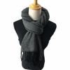 New All-match Men's Scarf Autumn and Winter Warm Acrylic Scarf Mid Length Solid Color Scarf Shawl for Boys