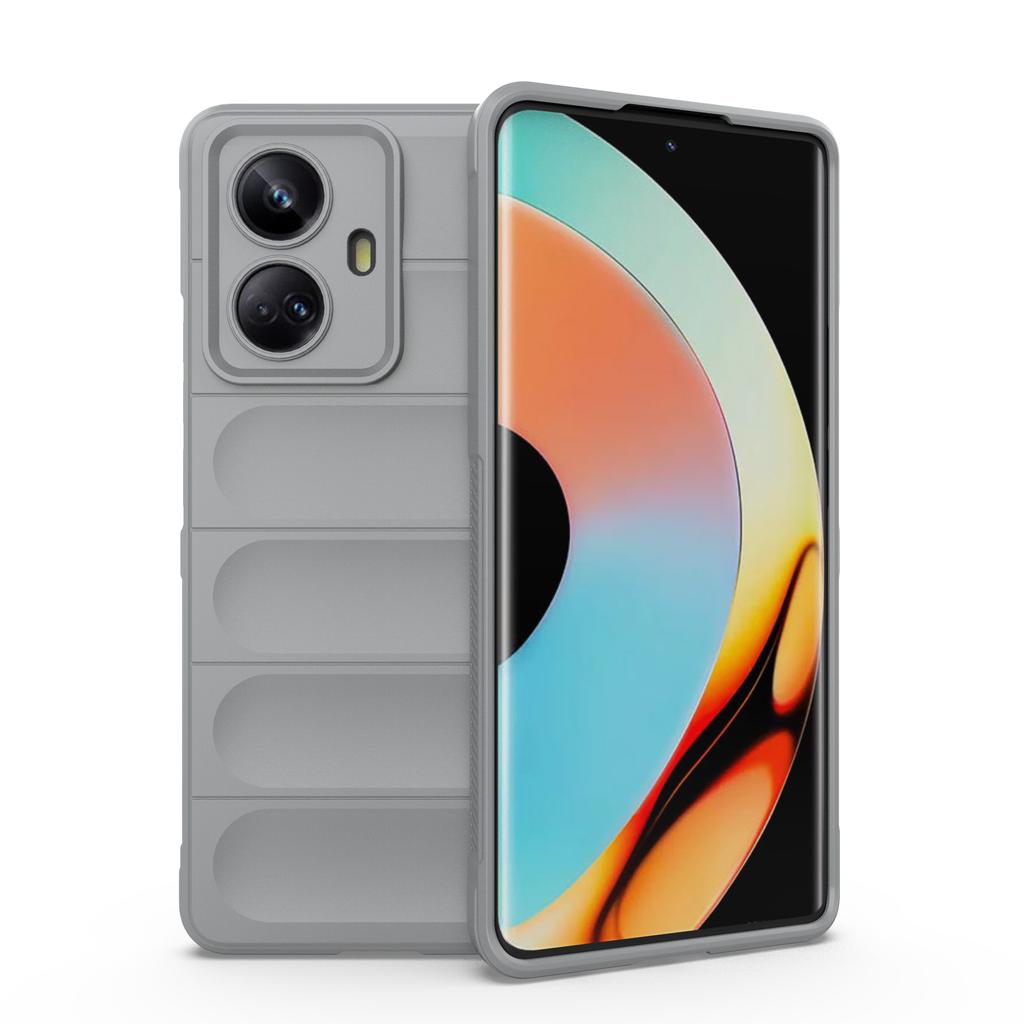 For Realme 10 Pro+ Case Realme 10 Pro PLUS 5G Cover Liquid Silicone Soft Fashion Classic Non-slip Protection High Qualtiy Bumper