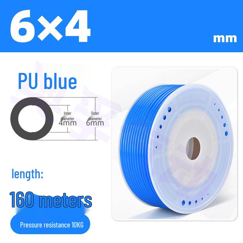 Transparent PU Air Hose for Compressors: Sizes 3-22mm
