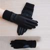 2Pcs  Winter Warm Mittens Thickened Motorcycle Gloves Women's Cycling Gloves  Motorbike