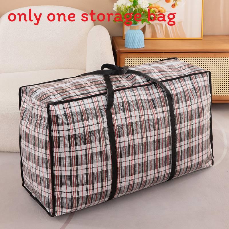 Moving Storage Bag With Waterproof Fabric Large Capacity For Household And Travel Use 50x23x32cm чёрный