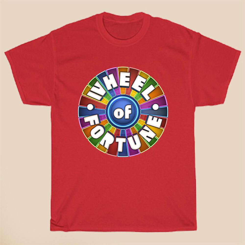 Wheel of Fortune Retro TV Show Men's Red T-Shirt Size S-5XL Unisex T-Shirt