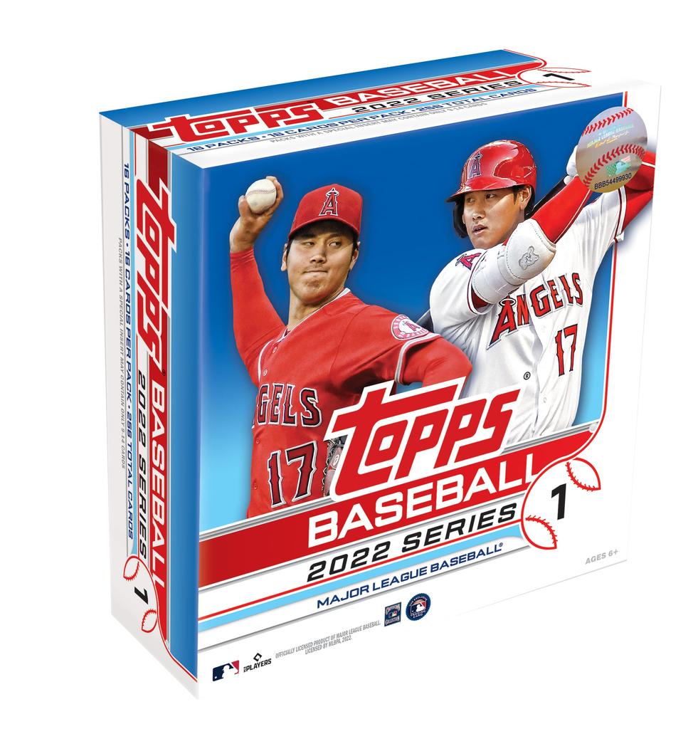 MLB 2022 Topps Series 1 Baseball Walmart Mega Box Topps Series 1 Baseball Walmart Card Mega Box (Square Box) (Square Box)