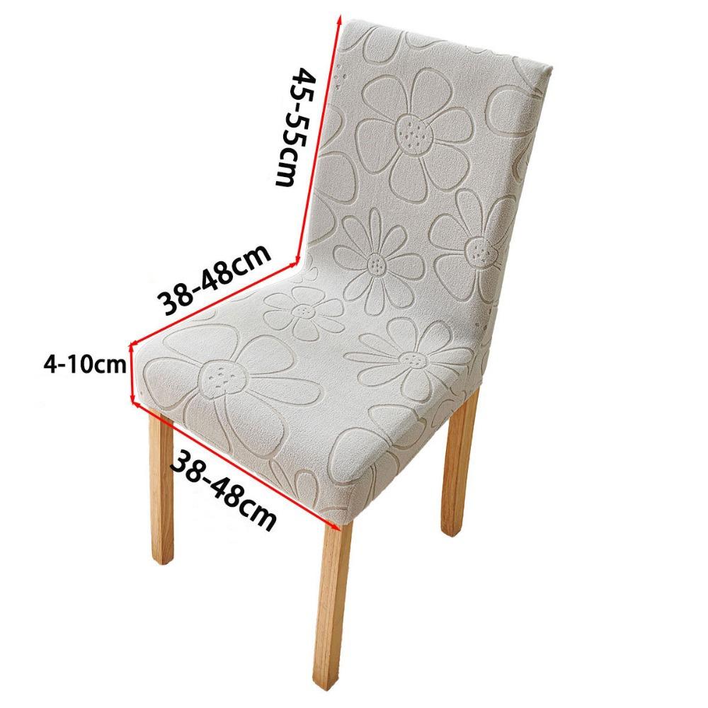 

1Pcs Thickened Stool Slipcover Removable One Chair Cover Chair Cover Backrest for Home Kitchen