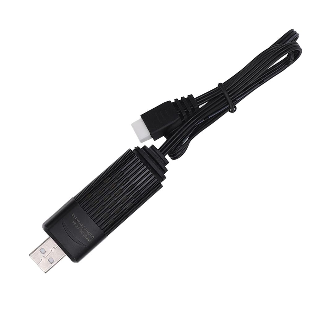 RC Car Battery Charger 7.4V USB with 49cm Cable Li Ion Battery Charger for MJX RC Car