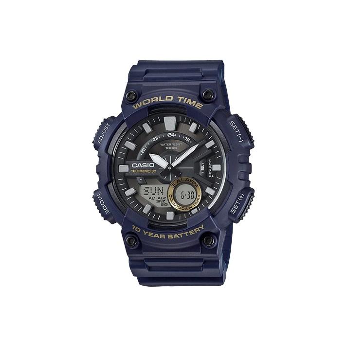 CASIO Men YOUTH Blue Watch AEQ-110W-2AVDF AEQ-110W-2AVDF Blue Strap