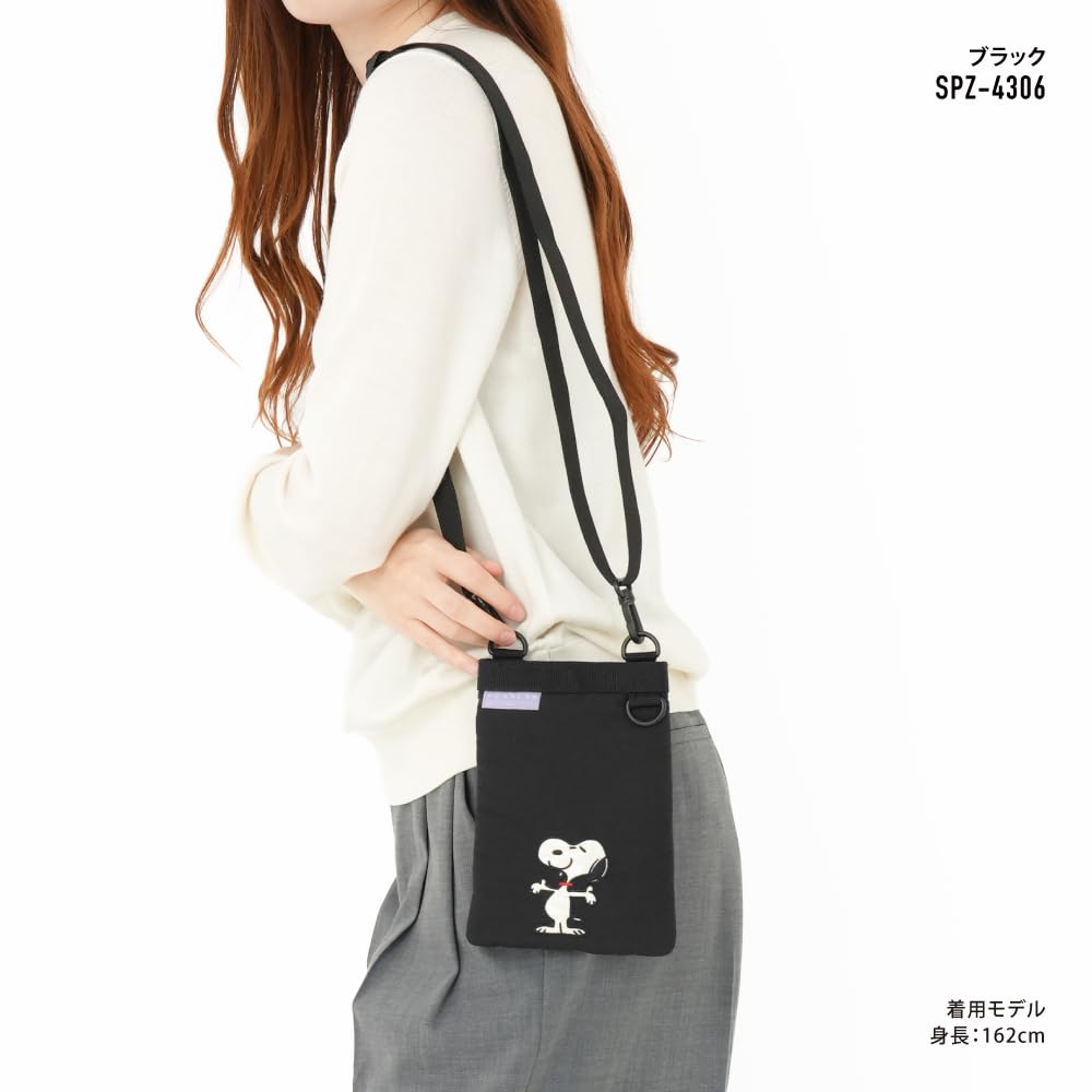 Snoopy Smartphone Shoulder Mini Shoulder Shoulder Smartphone Travel Pouch Bag, Bag, Sacoche, Bag, Pouch, Polyester, Goods, Multi-purpose